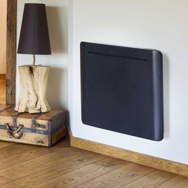 Radiateur à inertie fonte 2000W Noir écran digital Eco Design NF