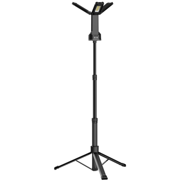 Projecteur de chantier LED rechargeable sur trépied 94/183cm 70W WOLTZ