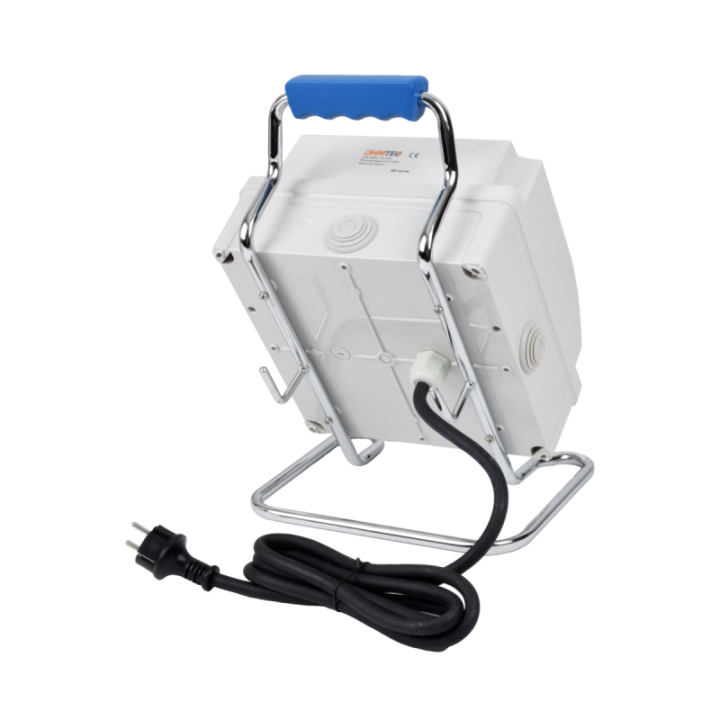 Coffret de chantier monophasé pré-équipé avec arrêt d'urgence OHMTEC