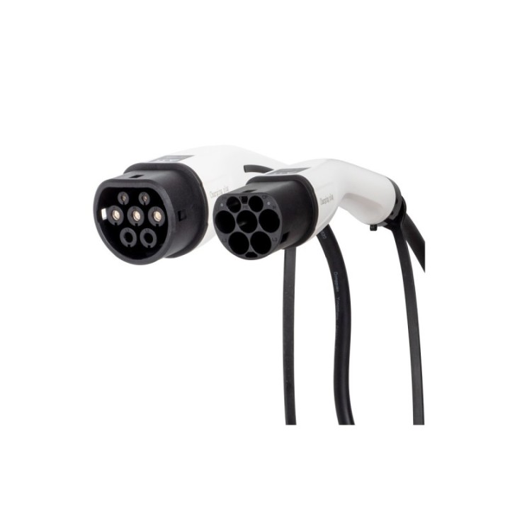 Câble charge T2 32A 3x6mm² +20,5mm² 230V monophasé 5m mâle OHMTEC