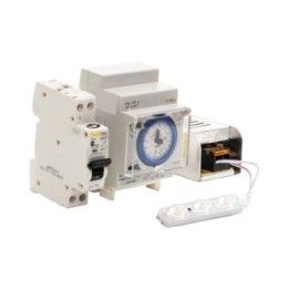 Kit Eclairage + Protection + Horloge Mécanique OHMTEC