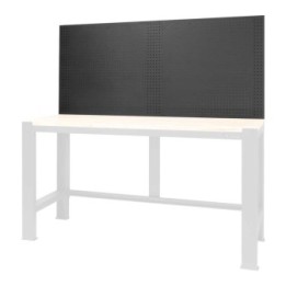 Panneau perforé mural ou pour établi L 180 x H 79 x E 2 cm FEROCE