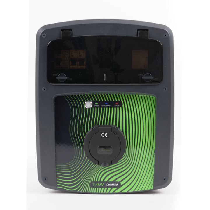 Coffret de recharge 7.4 kW avec contrôleur de charge et protection électrique