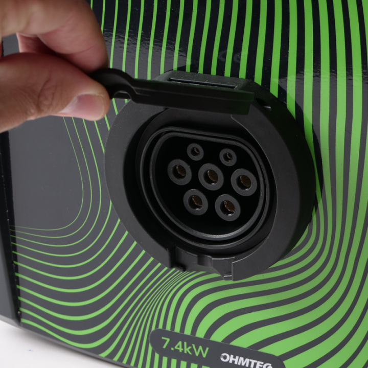 Coffret de recharge 7.4 kW avec contrôleur de charge et protection électrique