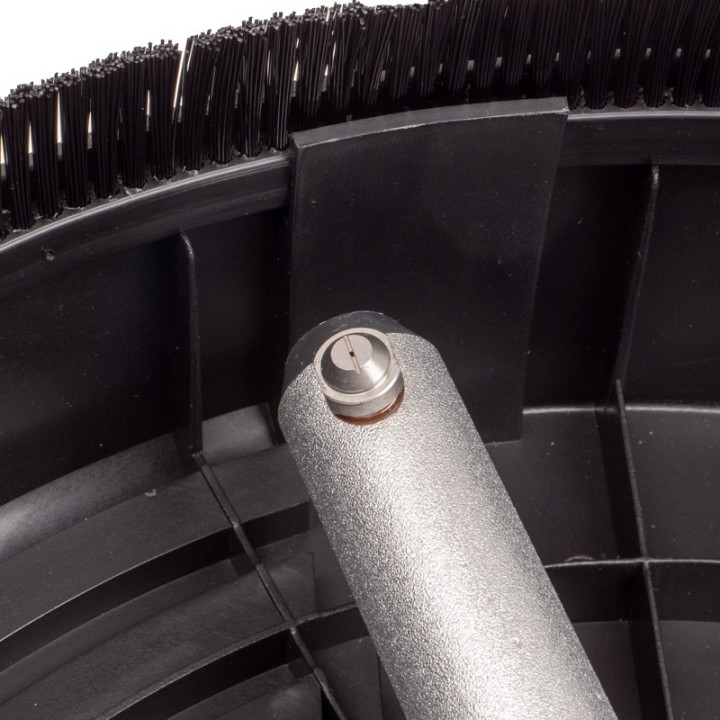 Brosse rotative de sol 15" + rallonge 30cm à connexion rapide ¼’ pour nettoyeur haute pression STEINER ref.216004 et ref.216005