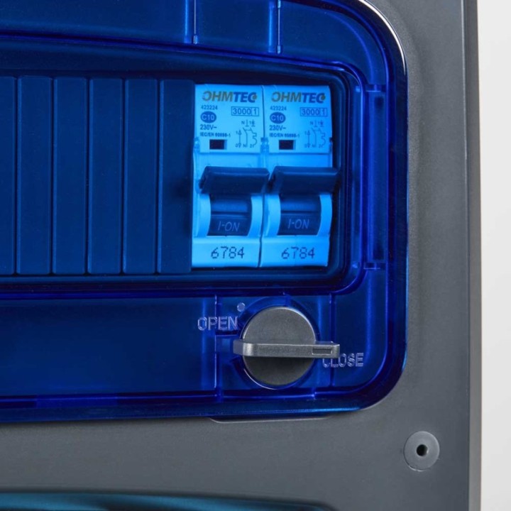 Coffret piscine pour filtration connecté + éclairage + traitement de l'eauNALTO