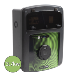 Coffret de recharge 3.7 kw avec contrôleur de charge et protection électrique OHMTEC