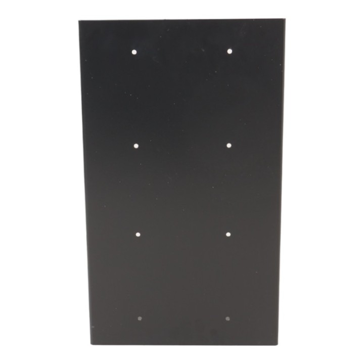 Suport de maintien pour borne métallique alu anthracite OHMTEC