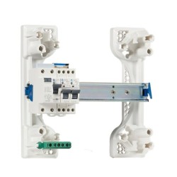 Tableau électrique équipé et câblé NF spécial extension 1 différentiel 40A + 2 disjoncteurs 3kA NALTO