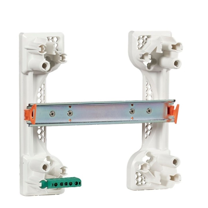 Tableau électrique vide 1 rangée 13 modules rail amovible NF NALTO