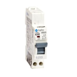 Disjoncteur 32A automatique 1P+N 3kA NALTO