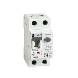 Disjoncteur Différentiel 40A - 30mA 1P+N Courbe C NALTO