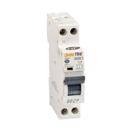 Disjoncteur 1P+N 2A 3kA NF OHMTEC