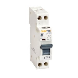 Disjoncteur 1P+N 10A 3kA NF OHMTEC