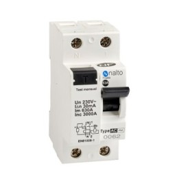 Interrupteur différentiel 63A 30 mA type AC NF NALTO