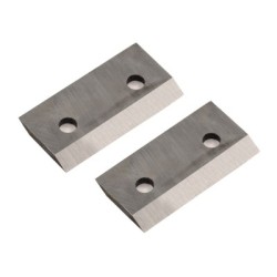 Jeu de 2 fers pour broyeur de végétaux thermique ST PIERRE DU CHAMP Réf 500338