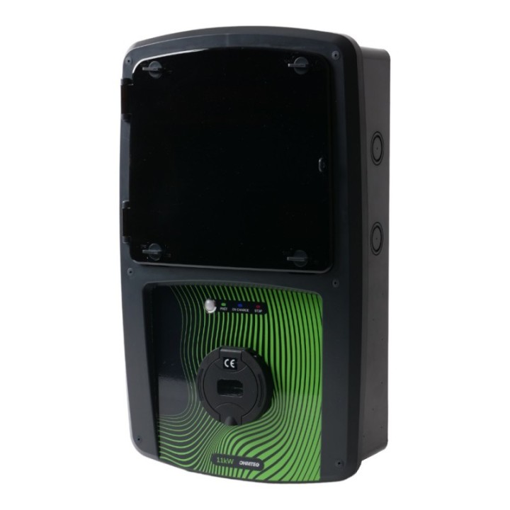 Coffret de recharge 11 kW avec contrôleur de charge et protection électrique OHMTEC