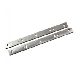Jeu de 2 fers pour raboteuse-dégauchisseuse 1500W STEINER Réf 212114