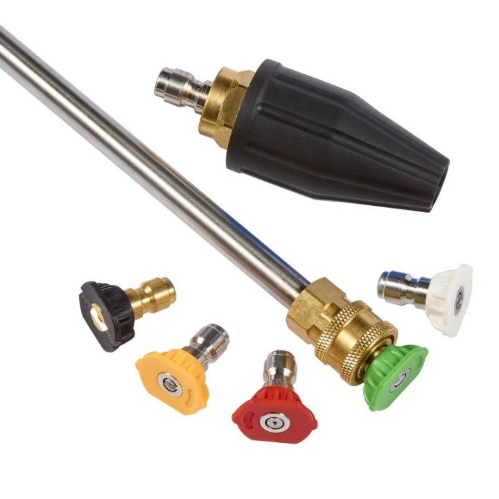 Nettoyeur haute pression thermique 207cc 250 bar + rallonge 10m Steiner