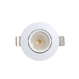 Spot blanc encastré orientable LED 6W RT 2012/RE2020