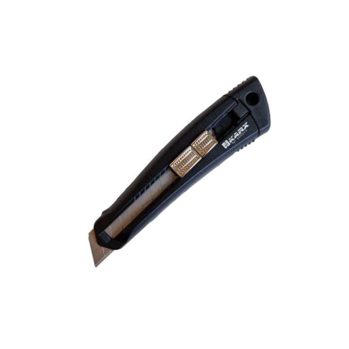 Cutter lame inox 22mm poignée renforcée KARX