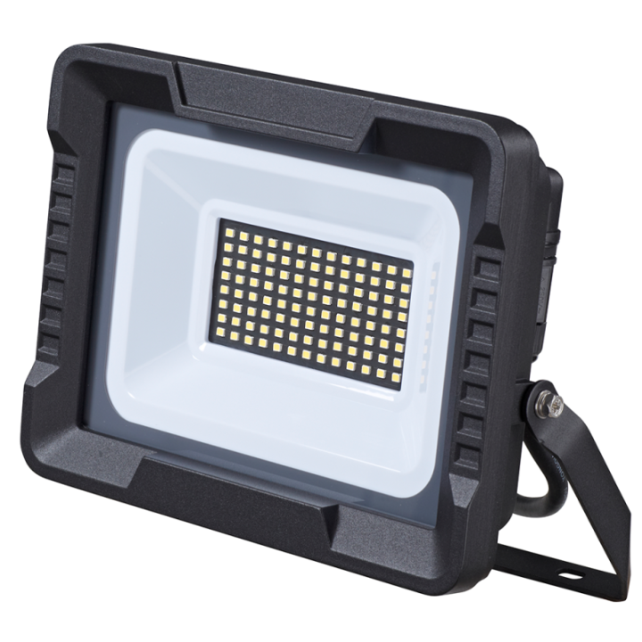 Projecteur LED extérieur à fixer 50W noir WOLTZ