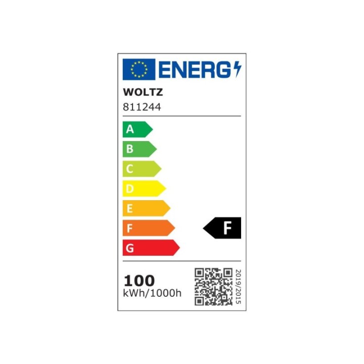 Projecteur LED extérieur 100W extra plat à fixer WOLTZ
