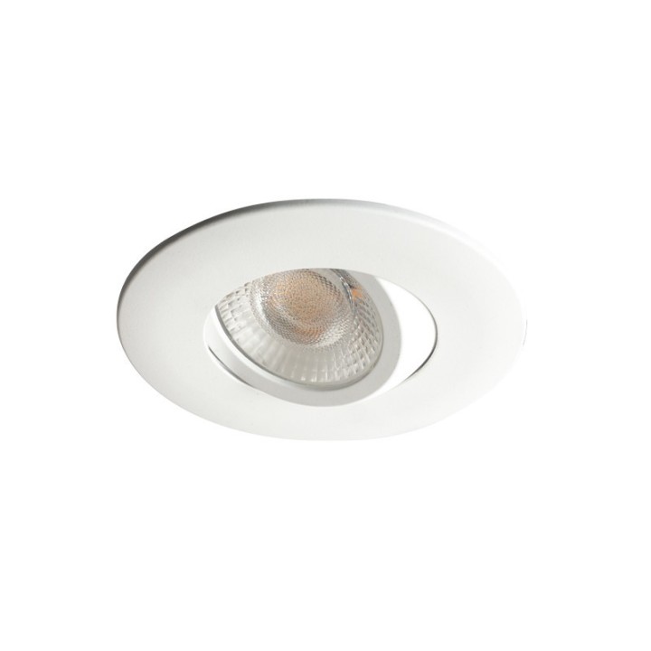 Spot blanc encastré orientable LED 5W IP65 CCT RT2012/RE2020 WOLTZ