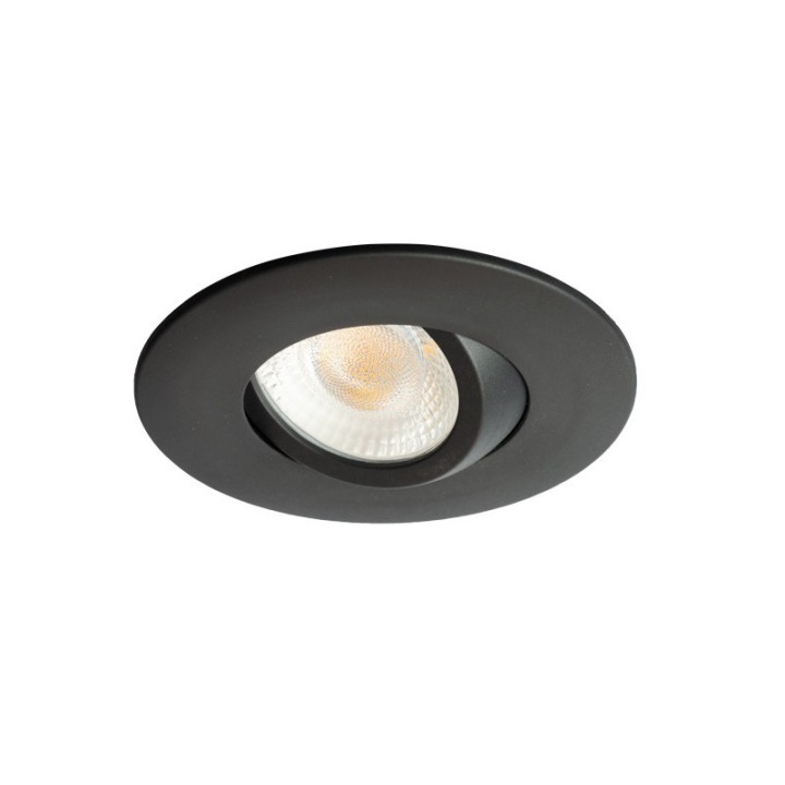 Spot noir encastré orientable LED 5W IP65 CCT RT2012/RE2020 WOLTZ