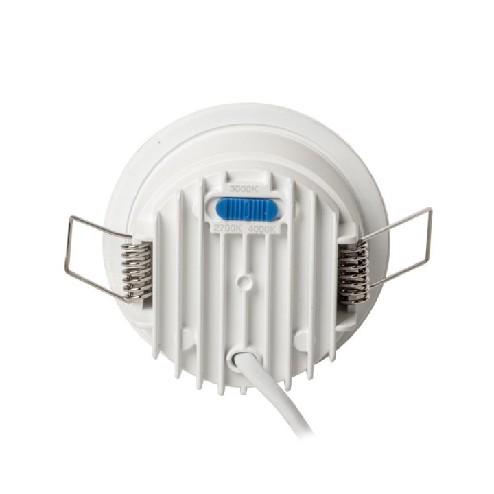 Spot blanc encastré anti-éblouissement LED 6W IP65 CCT RT2012/RE2020