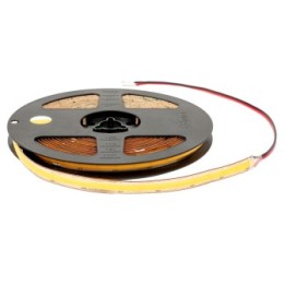 Ruban LED COB 5M 10W/M 24V IP20 8mm 3000K