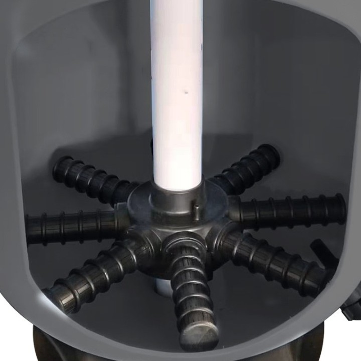 Groupe de filtration 2.2CV 27m³/h Ø710mm vanne Top 6 voies STEINER