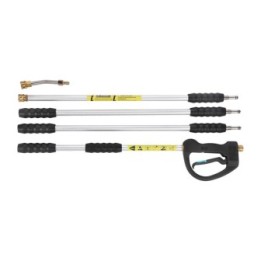 Lance 4 brins aluminium 2.75m pour nettoyeur haute pression STEINER