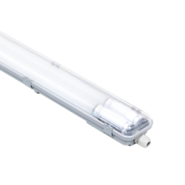 Réglette étanche à tubes LED 2x24W CCT 155cm IP65 WOLTZ