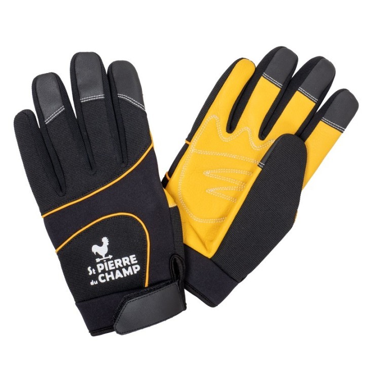 Gants de protection en cuir Taille L/9 SAINT PIERRE DU CHAMP