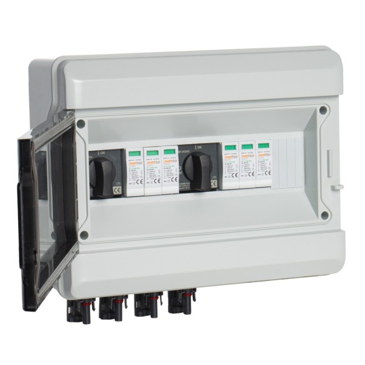 Coffret photovoltaïque DC 3-12kW double tracker