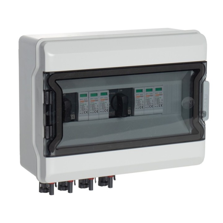Coffret photovoltaïque DC 3-12kW double tracker