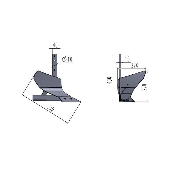 Charrue 1 soc