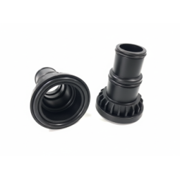 Jeu de 2 raccords cannelés Ø32/38mm pour électrolyseur STEINER