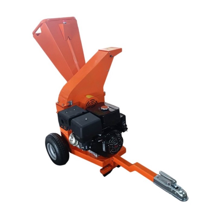 Timon de remorquage pour broyeur de végétaux thermique à disque 420cc 100mm ST PIERRE DU CHAMP Réf 500351