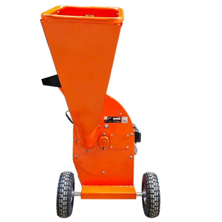 Broyeur de végétaux et de branches thermique essence à disque 212cc 70mm ST PIERRE DU CHAMP