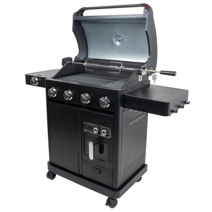 Kit rôtissoire électrique pour Barbecue à gaz ROSTER Réf 660130