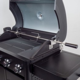 Kit rôtissoire électrique pour Barbecue à gaz ROSTER Réf 660130