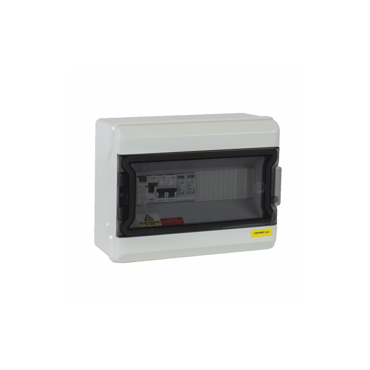 Coffret photovoltaïque AC 3-4.5kW avec interrupteur différentiel type B
