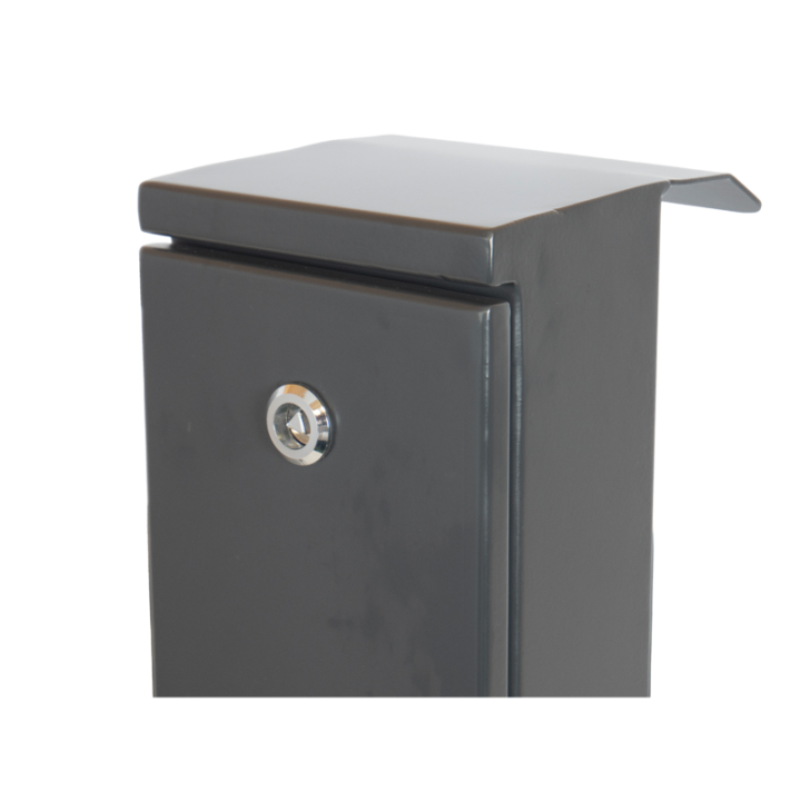 Potelet camping 80cm fenêtre arrière 4 prises CEE 10A avec protection OHMTEC